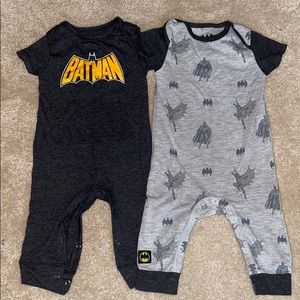 Batman short sleeve onesies